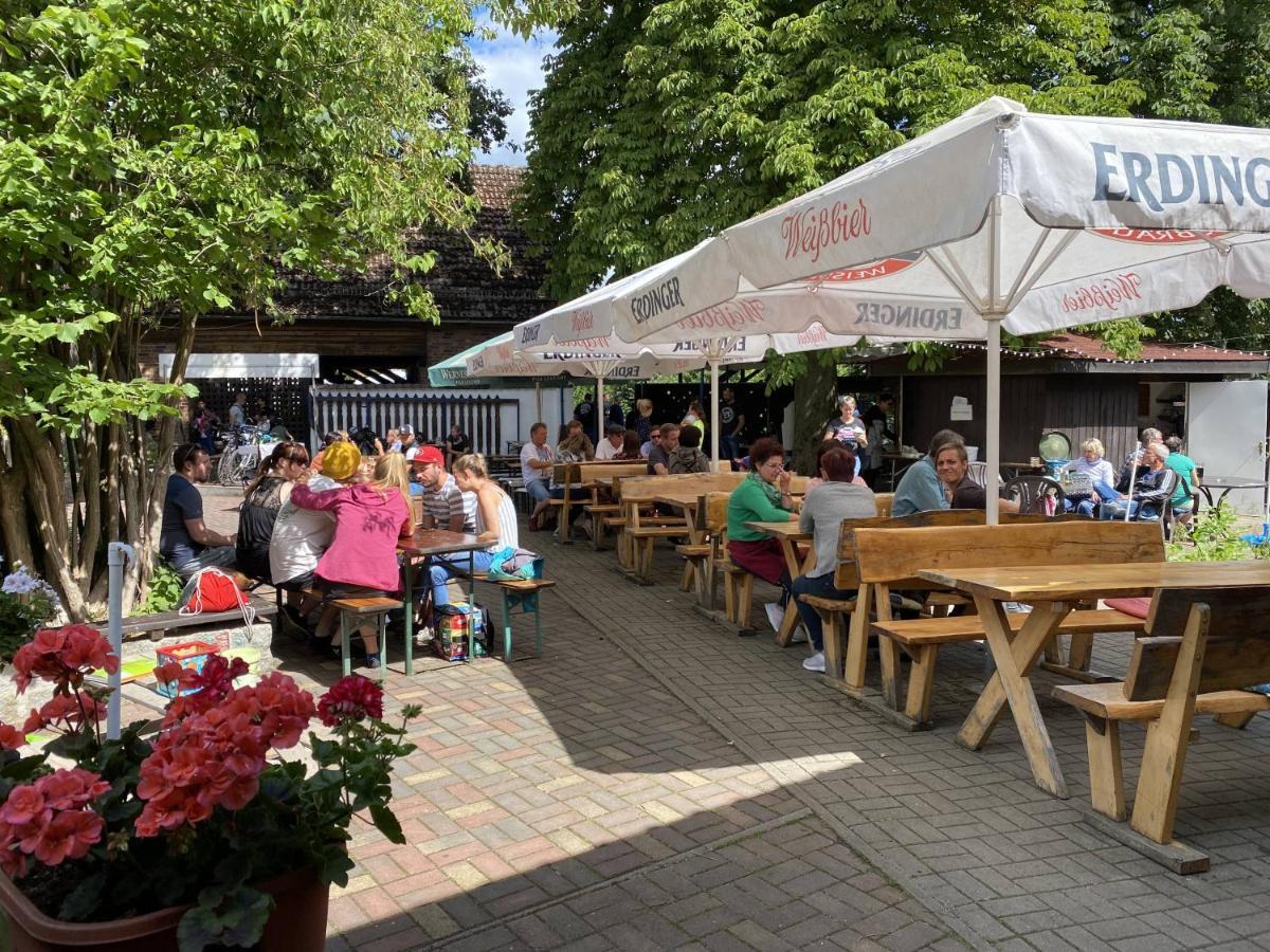Pension Unter Der 250 Jaehrigen Eiche - Lehde Zentrum Kaupen Esterno foto